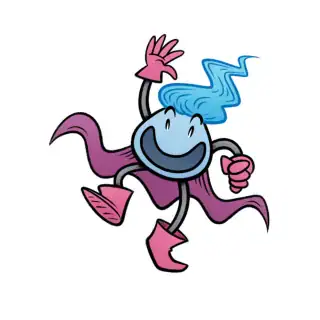 Spark Waving One Foot Up